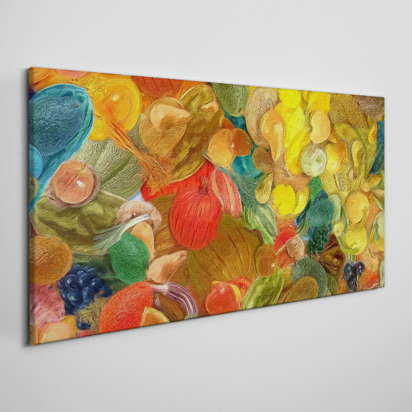 Obraz Canvas Farebné ovocné zloženie