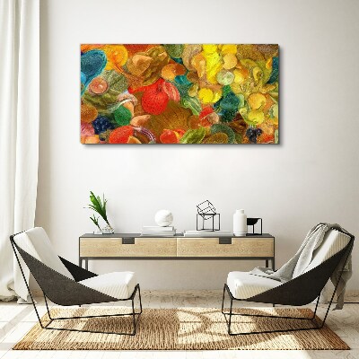 Obraz Canvas Farebné ovocné zloženie