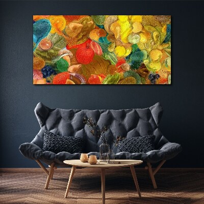 Obraz Canvas Farebné ovocné zloženie