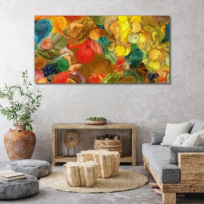 Obraz Canvas Farebné ovocné zloženie