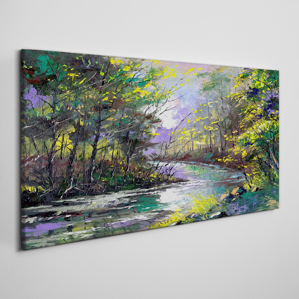 Obraz Canvas Zelená oáza pokoja