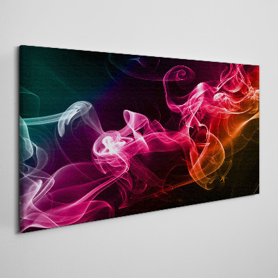 Obraz Canvas Vlny farebnej hmly