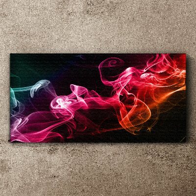 Obraz Canvas Vlny farebnej hmly
