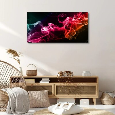 Obraz Canvas Vlny farebnej hmly