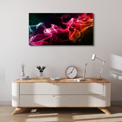 Obraz Canvas Vlny farebnej hmly