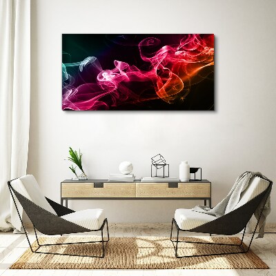 Obraz Canvas Vlny farebnej hmly