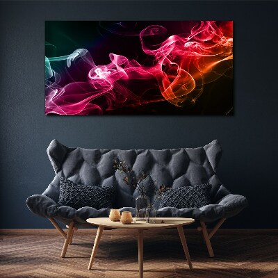 Obraz Canvas Vlny farebnej hmly