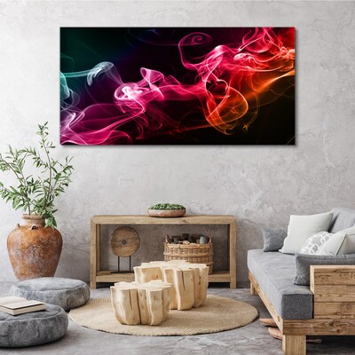 Obraz Canvas Vlny farebnej hmly