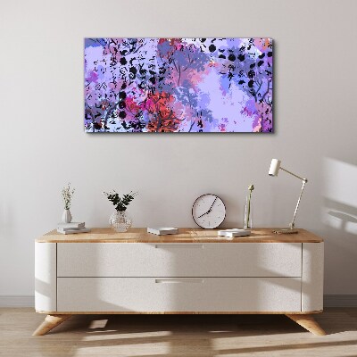 Obraz Canvas Abstraktná krajina s japonským akcentom