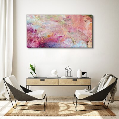 Obraz Canvas Abstraktná krajina v pastelových farbách