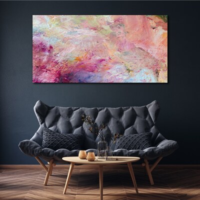 Obraz Canvas Abstraktná krajina v pastelových farbách
