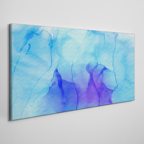 Obraz Canvas Vlny modrej a fialovej