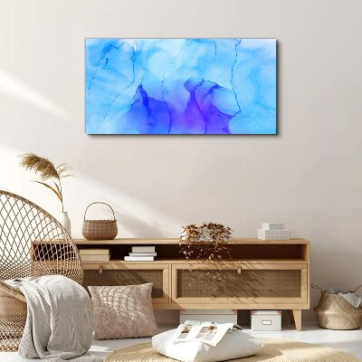 Obraz Canvas Vlny modrej a fialovej
