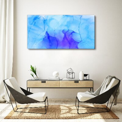 Obraz Canvas Vlny modrej a fialovej
