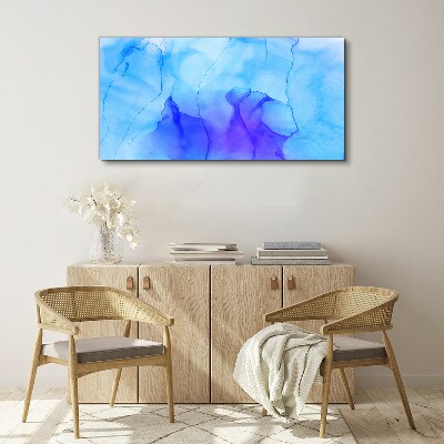 Obraz Canvas Vlny modrej a fialovej