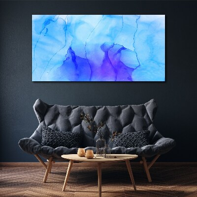 Obraz Canvas Vlny modrej a fialovej