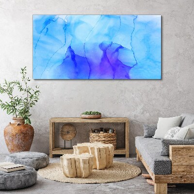 Obraz Canvas Vlny modrej a fialovej