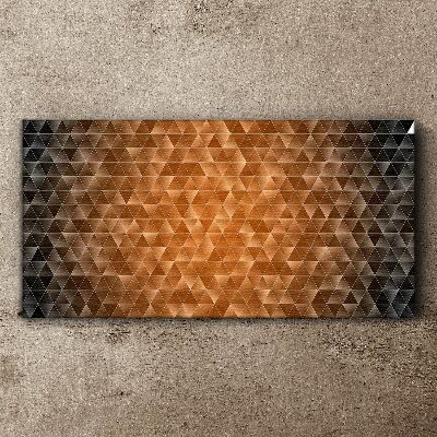 Obraz Canvas Geometria v odtieňoch hnedej