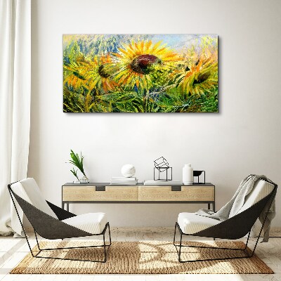 Obraz na plátne Kvety kvety slnečnica
