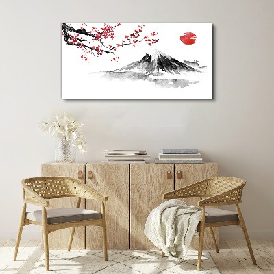 Obraz na plátne Ázijský horský atrament