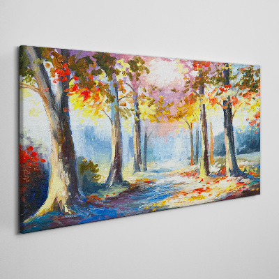 Obraz canvas Jesenná alej