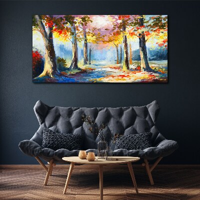Obraz canvas Jesenná alej