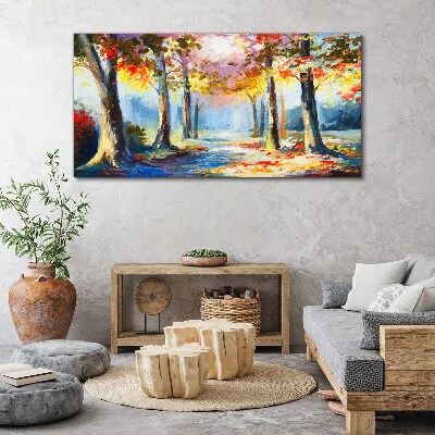 Obraz canvas Jesenná alej