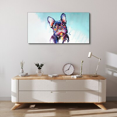 Obraz na plátne Zvieracie pes abstrakcie