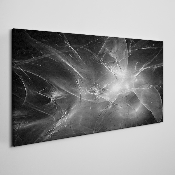 Obraz na plátne Futuristické abstrakcie v monochromatickom režime