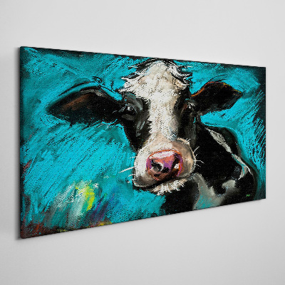 Obraz canvas Abstrakcie zvieracie kravy