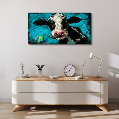 Obraz canvas Abstrakcie zvieracie kravy