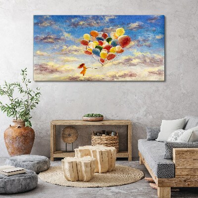 Obraz na plátne Moderné oblohy balóniky