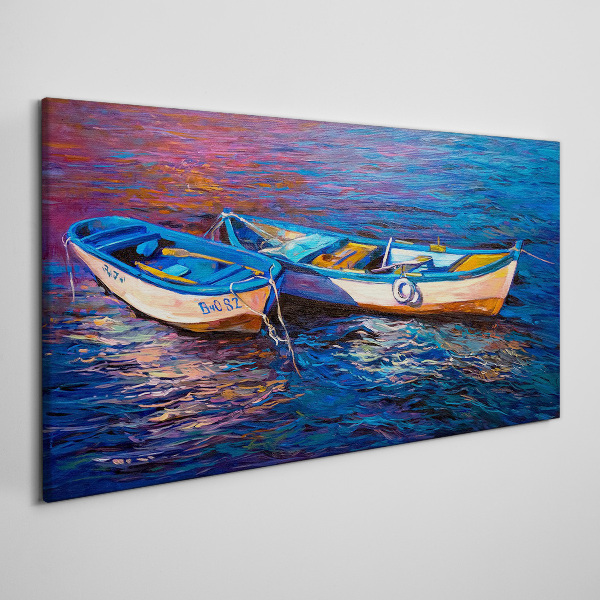 Obraz canvas Pokojný prístav vo farbe snov