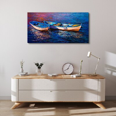 Obraz canvas Pokojný prístav vo farbe snov