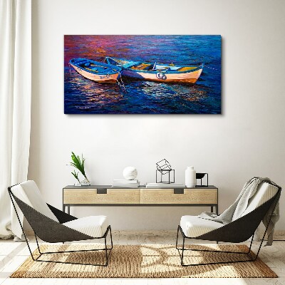 Obraz canvas Pokojný prístav vo farbe snov