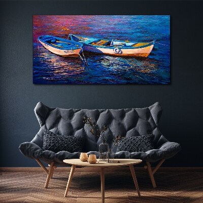 Obraz canvas Pokojný prístav vo farbe snov