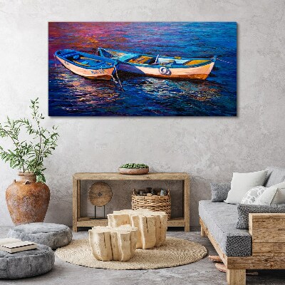 Obraz canvas Pokojný prístav vo farbe snov