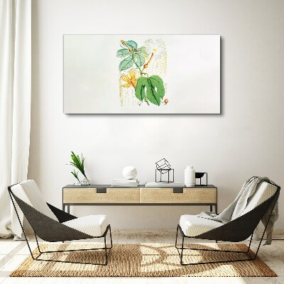 Obraz Canvas Kvetinový motív v pastelových farbách