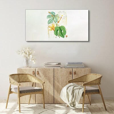 Obraz Canvas Kvetinový motív v pastelových farbách