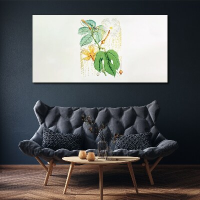 Obraz Canvas Kvetinový motív v pastelových farbách