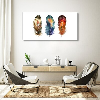 Obraz canvas Farebné perie