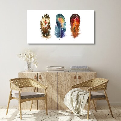 Obraz canvas Farebné perie