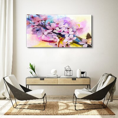 Obraz canvas Kvetinová explózia farieb