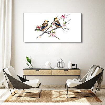 Obraz canvas Abstrakcie kvety zvieratá