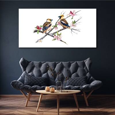 Obraz canvas Abstrakcie kvety zvieratá