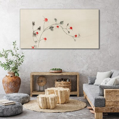 Obraz Canvas Moderné vetvy kvetov