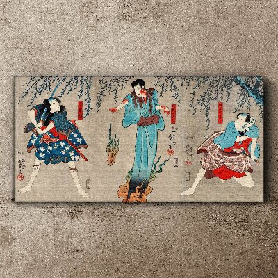 Obraz Canvas Tradičná japonská scéna