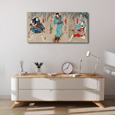 Obraz Canvas Tradičná japonská scéna