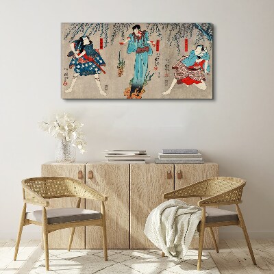 Obraz Canvas Tradičná japonská scéna