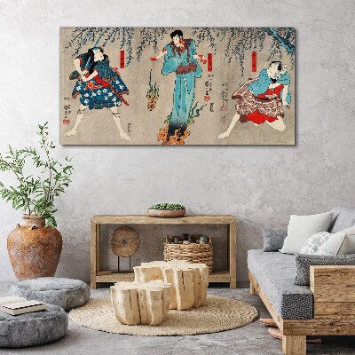 Obraz Canvas Tradičná japonská scéna